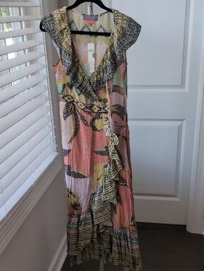 Bhanuni By Jyoti Print Maxi Drey XS